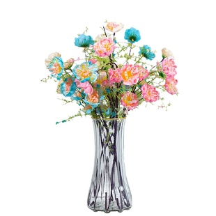 轻奢高档仿真花摆设杜鹃花假花客厅餐桌仿生花束装饰插花花艺摆件