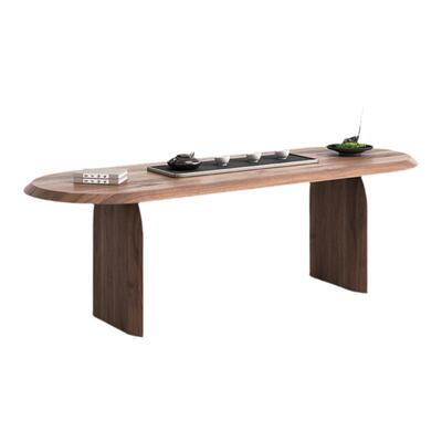 【十年质保】中古黑胡桃实木茶桌