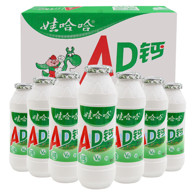 娃哈哈AD钙奶乳酸菌饮料哇哈哈