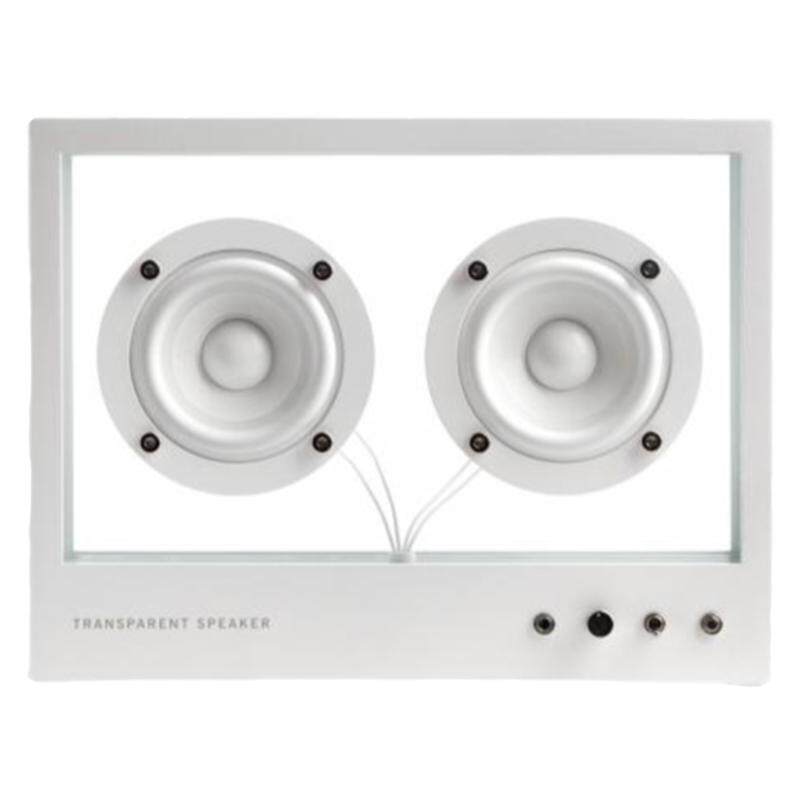 Transparent Speaker 瑞典设计透明蓝牙音箱北欧高颜值低音炮音响