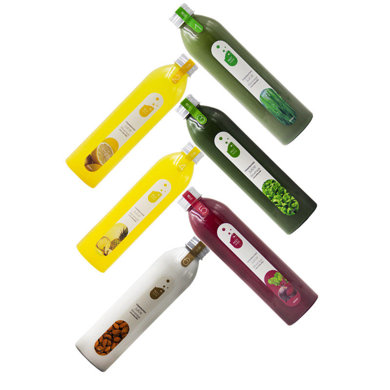 遇见 深度清洁10日轻断食果蔬汁代餐饮料 欧美detox断食液断果汁