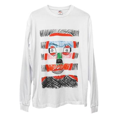 SexSkateboards插画印花长袖T恤