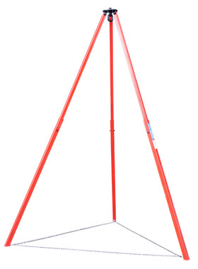 起泽起重三角架手拉葫芦倒链承重架吊架1吨3m2吨3吨5吨伸缩式支架