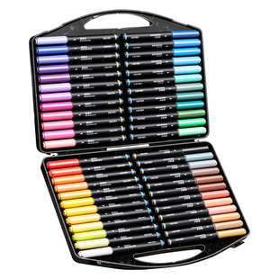 得力厨房玻璃笔可擦丙烯马克笔彩色记号笔店铺玻璃门涂鸦氛围感装饰海报黑板镜面彩色荧光板亚克力橱窗专用笔