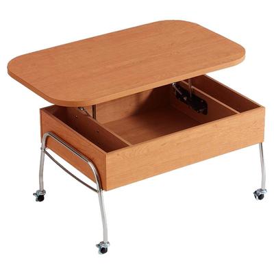 林氏家居北欧风可升降移动茶几