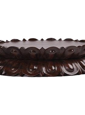 听物实木中式佛堂垫高摆件底座