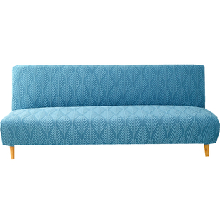 2025无扶手沙发套罩全包万能简易1.5米直排垫盖布两用折叠沙发床