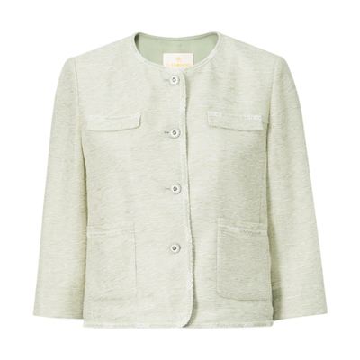 ELSEWHERE珂思【商场同款】上衣时尚薄款短外套女秋冬新款香风