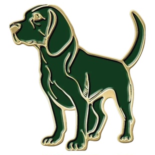 英国Barbour Animal系列Bedale Ashby Beanell复古徽章 胸针 领针