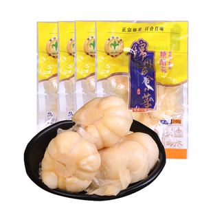 正宗东北特产锦州百合小菜糖醋蒜糖蒜腌制大蒜头咸菜开胃下饭菜