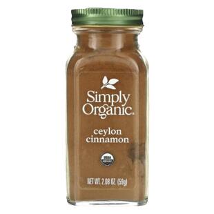 Simply美国进口有机锡兰肉桂粉天然食用烘焙咖啡冲饮调味健身早餐