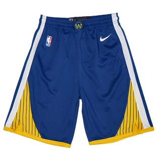 NBA Nike勇士湖人雄鹿独行侠队球队款青少年外穿运动短裤学生球裤