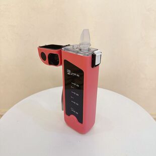 赞诺新款塑料双层带锁弹盖吸管杯扁形易携喝水杯带刻度户外运动壶