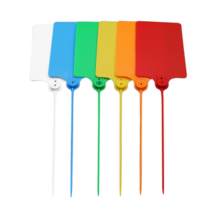 快运快递物流挂签大标牌扎带塑料封条封签吊牌标签塑料封条100条