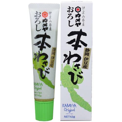 日本进口山葵酱 芥末酱伊豆山葵屋芥末膏青芥辣42g鱼生寿司刺身
