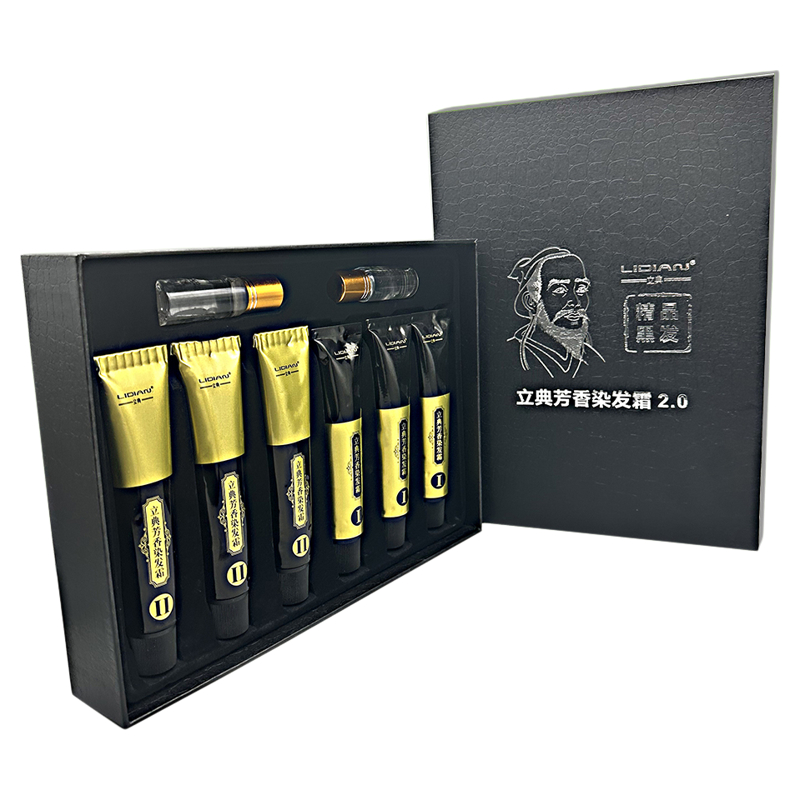 立典染发膏不沾头皮广州遮盖白发