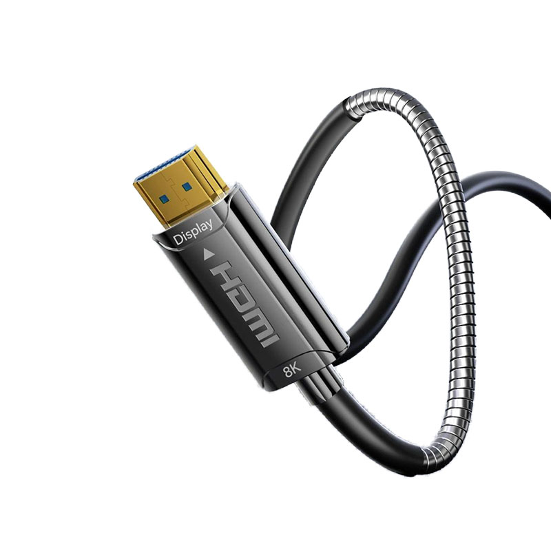 开博尔8K光纤HDMI2.1铠甲镀银加长高清线电脑144hz投影电视连接线