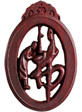 男女款小叶紫檀问佛观音菩萨吊坠