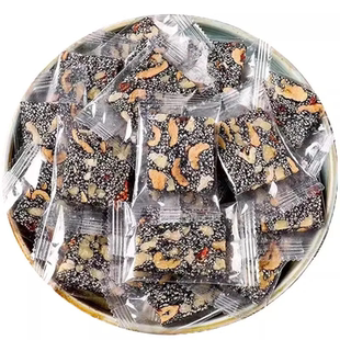 零食0黑芝麻枸杞红枣核桃糕独立包装软糕切糕休闲健康核桃仁食物