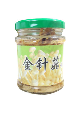 百家味金针菇170gx6瓶凉拌整箱