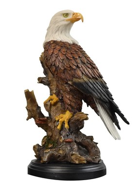 美式白头鹰大鹏展翅摆件雕塑酒柜
