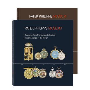 【现货】百达翡丽博物馆 世界名表画册（一套2册） Patek Philippe Museum 进口原版英文珠宝首饰设计艺术 善本图书