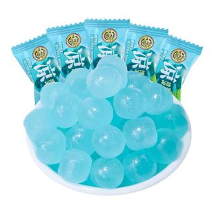 徐福记官方旗舰店清凉薄荷糖硬糖年货过年休闲小零食喜糖结婚专用