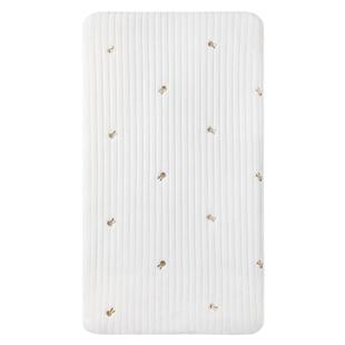 贝肽斯婴儿床床笠夹棉宝宝床垫罩新生儿童a类纯棉拼接床专用床单