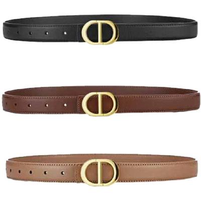 皮带头层牛皮百搭真皮2024新款