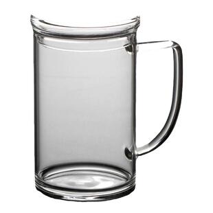 大容量加厚耐热玻璃杯 耐高温玻璃泡茶杯办公杯水杯子480ml