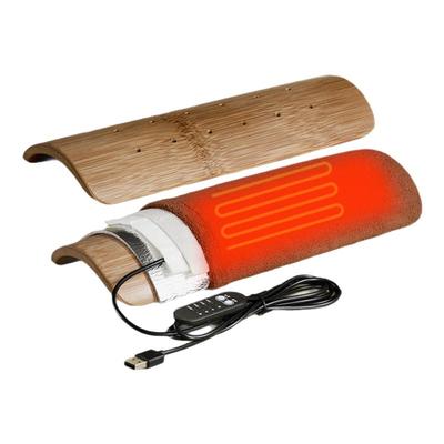 竹腰枕床上睡觉专用腰椎盘突出护腰垫加热平躺腰部支撑腰靠垫腰托