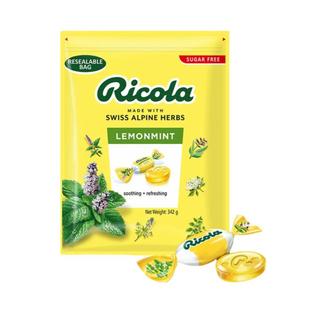 上海开市客代购瑞士利口乐纯天然草本精华润喉糖柠檬味无糖