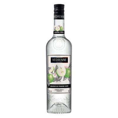 法国维布伦尼酸苹果味力娇酒洋酒鸡尾酒调酒利口酒进口基酒700ml