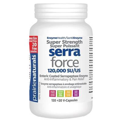 加拿大 Prairie Naturals Serra Force 舍雷肽酶 蝴蝶酵素