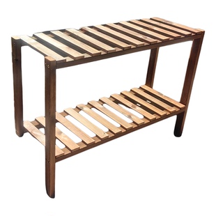 【可定制】加宽多层阳台花架窗台置物架窄台沿延伸板实木花盆架子