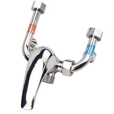 304不锈钢电热水器混水阀明装开关配件淋浴冷热水龙头混合阀U型阀