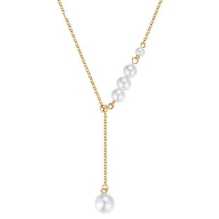 珍珠项链女轻奢小众流苏链2024年新款潮年轻高级感气质锁骨链女