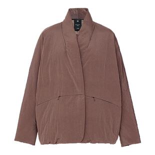 【商场同款】AUM噢姆2026年春季新款新中式立领连袖鹅绒羽绒服女