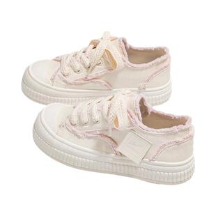 回力厚底帆布鞋女2026新款春季软底百搭休闲运动板鞋女小白鞋子女