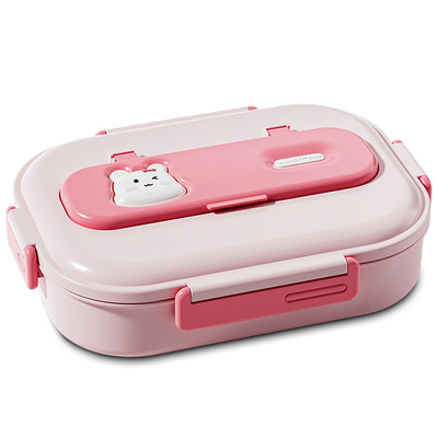 开学福利学生抗菌保温饭盒分格