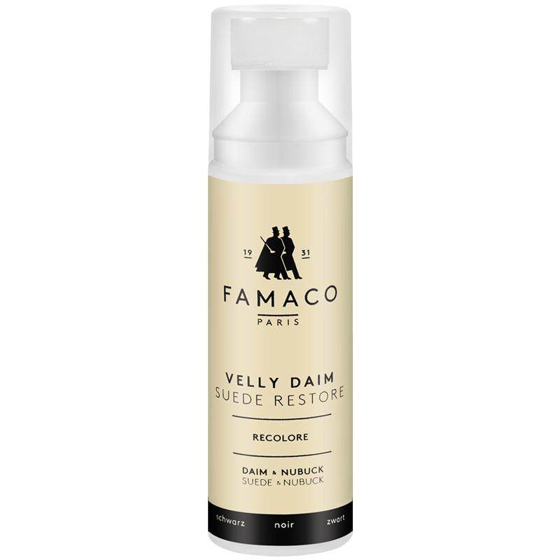 famaco麂皮补色剂翻毛皮鞋粉勃肯磨砂皮专用彪马红色修复灰色鞋油