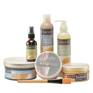美国库奇奥CUCCIO手部护理套装美容院去死皮手膜手足保养套美甲店