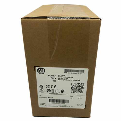 议价25A-D2P3N104变频器罗克韦尔Allen-Bradley全新25AD2P3N104