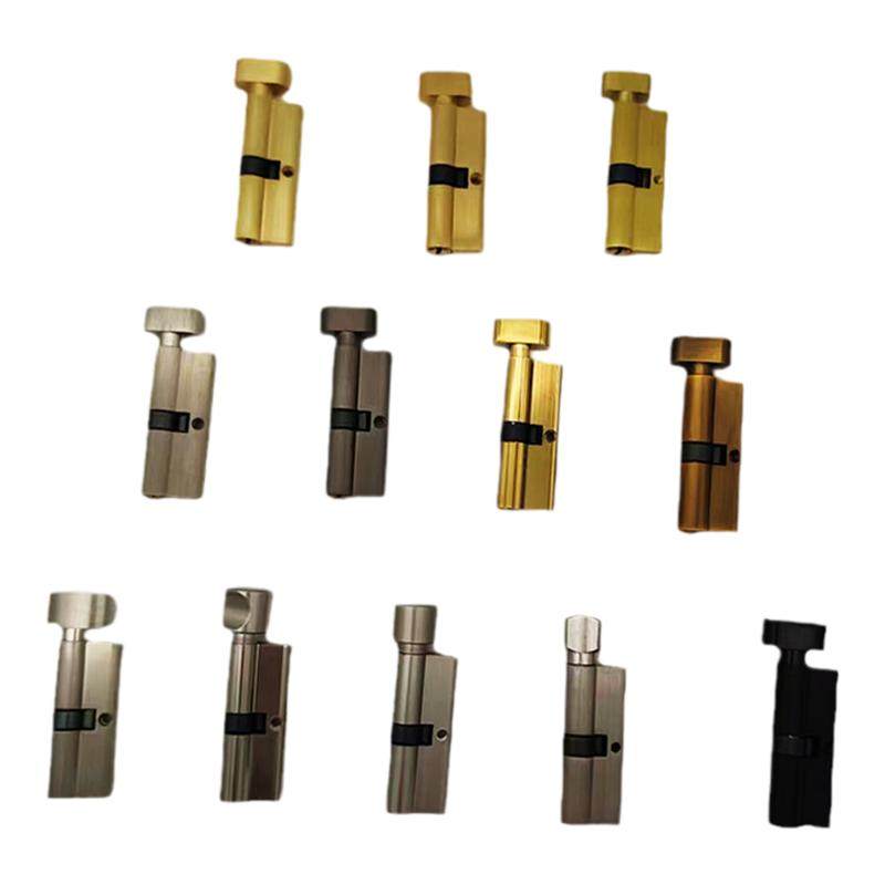 锁芯小70家用通用型锁心室内门锁卧室门房门木门大门锁具配件更换