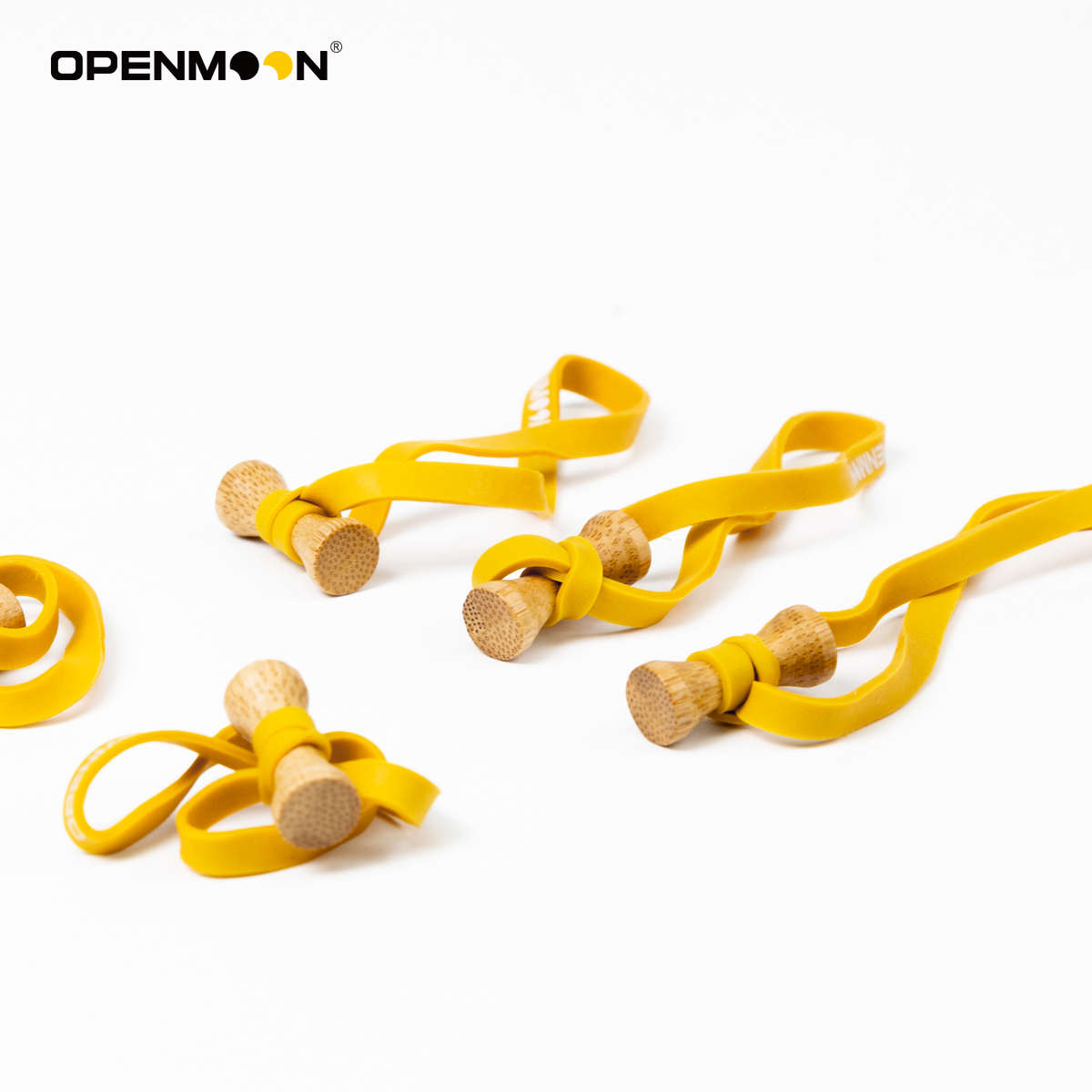 OPENMOON橡胶捆线绳 捆绑绳耐磨可松束线带皮筋绑带 弹力捆扎绳