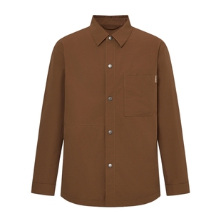 POLOWALK男式外套2025秋季新品简系商务通勤翻领复古休闲外套男