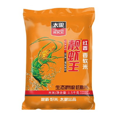 太粮红香靓虾王油粘米大米