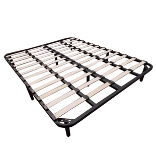 折叠加厚双人静音硬床板1.5榻榻米龙骨架1.8米排骨架子打折可定制