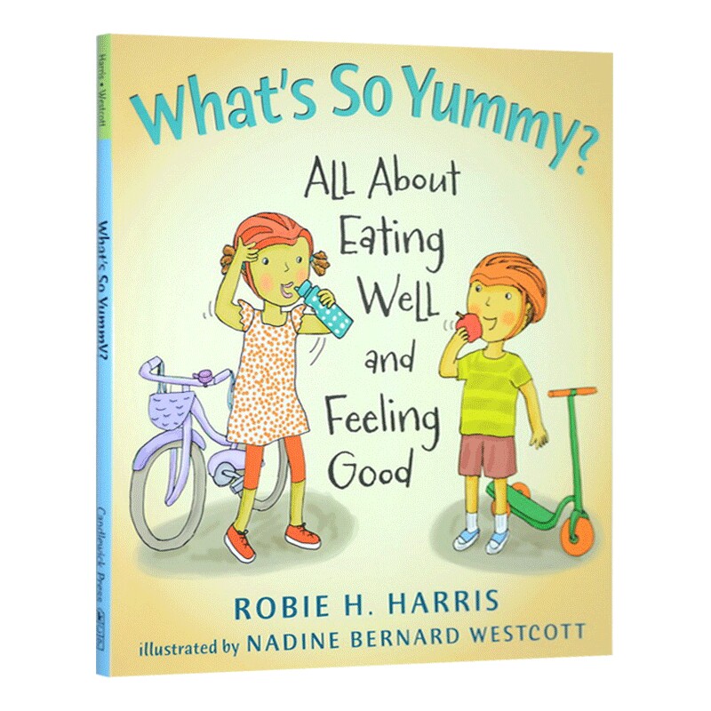 我的身体密码系列 有什么好吃的 英文原版绘本 What's So Yummy All About Eating Well and Feeling Good 儿童成长常识科学百科