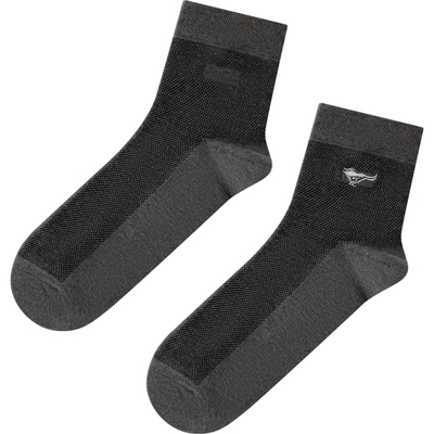 七匹狼袜子男士纯棉网眼商务男袜